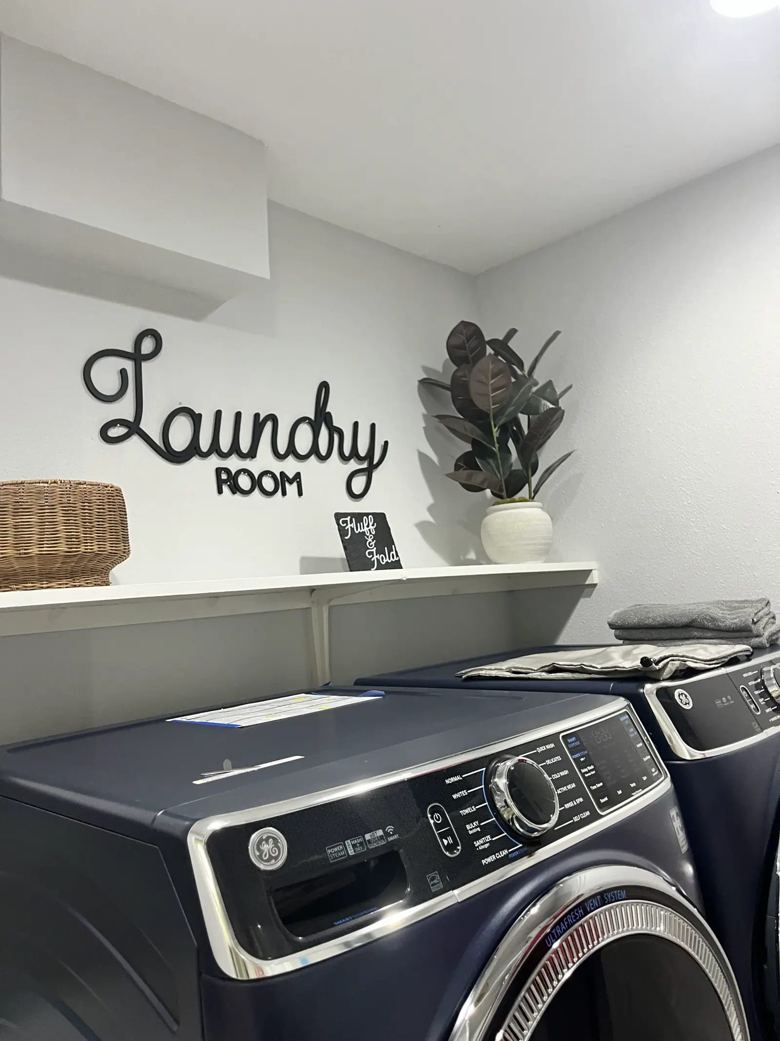 Client laundry room after a Havens Touch clean